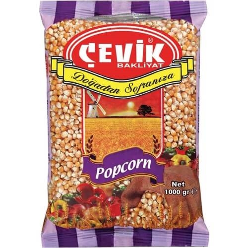 Çevik Mısır Popcorn 1 kg Bizim Toptan