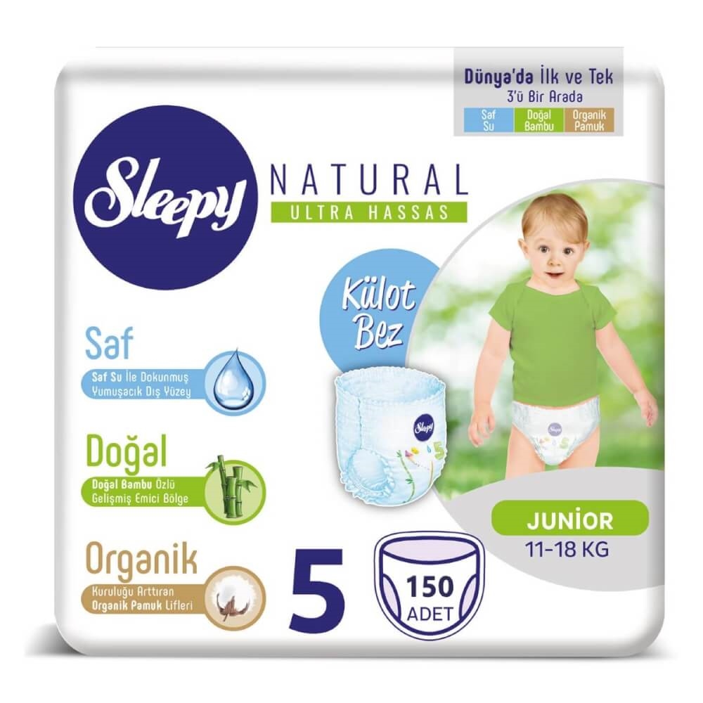 Sleepy Natural Fırsat Paketi Junior 5 Numara Bizim Toptan