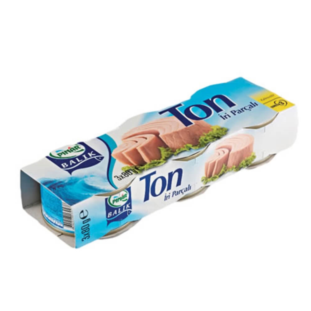 Pınar Ton Balık 3+1 Hediyeli 3*80 g Bizim Toptan