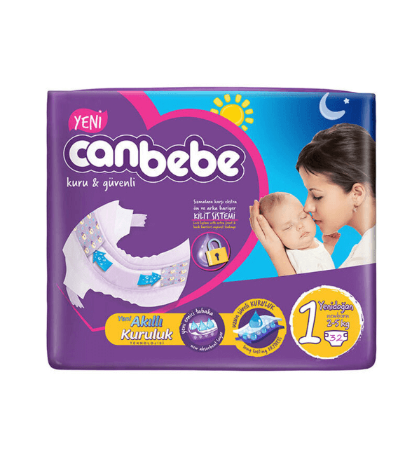 Canbebe Yeni Doğan (25 Kg) 32�li Bizim Toptan