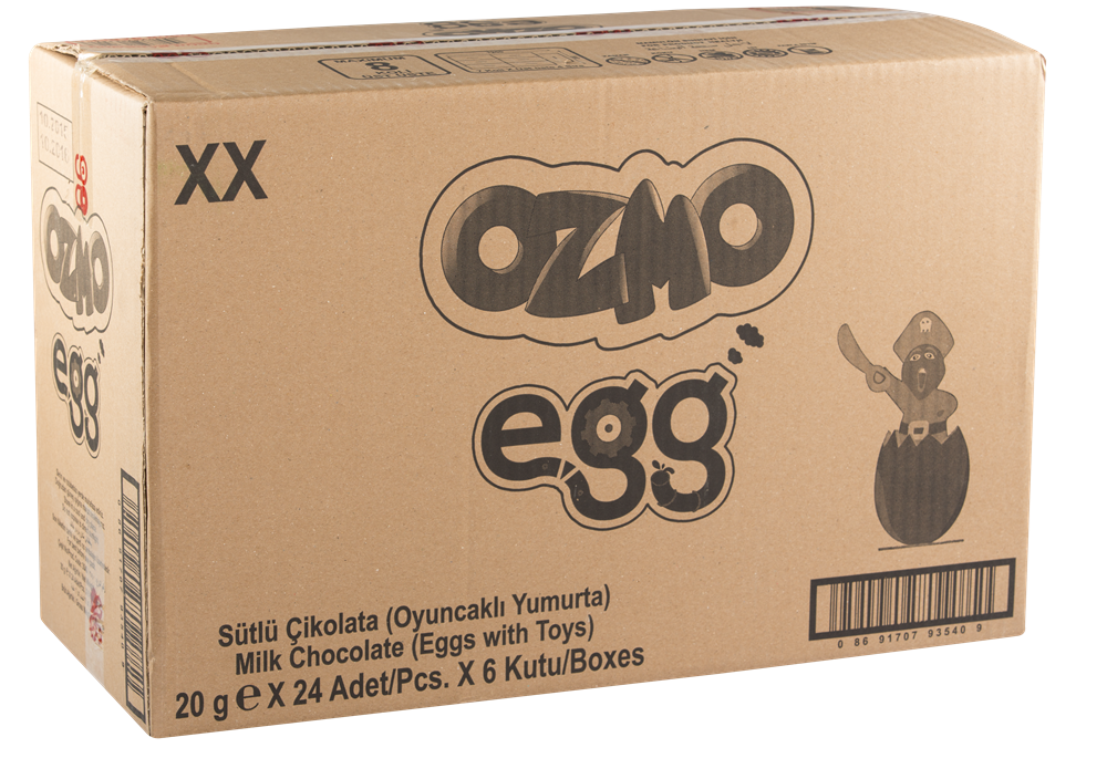 Şölen Ozmo Sütlü Çikolatalı Yumurta 20 Gr (24 Adet) Bizim Toptan