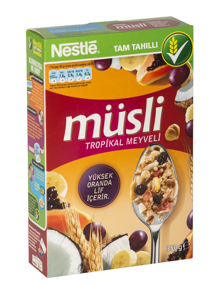 Nestle Müsli Tropikal Meyveli 350 Gr Bizim Toptan