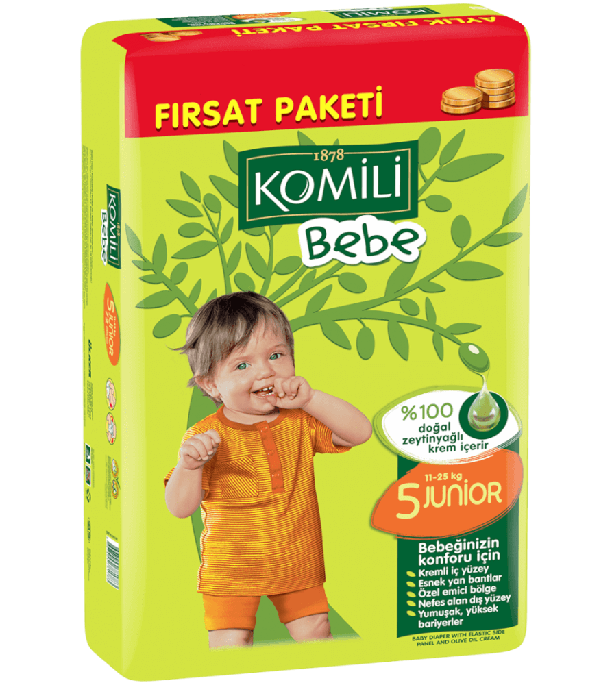 Komili Bebe Jumbo Junior 120 li Bizim Toptan