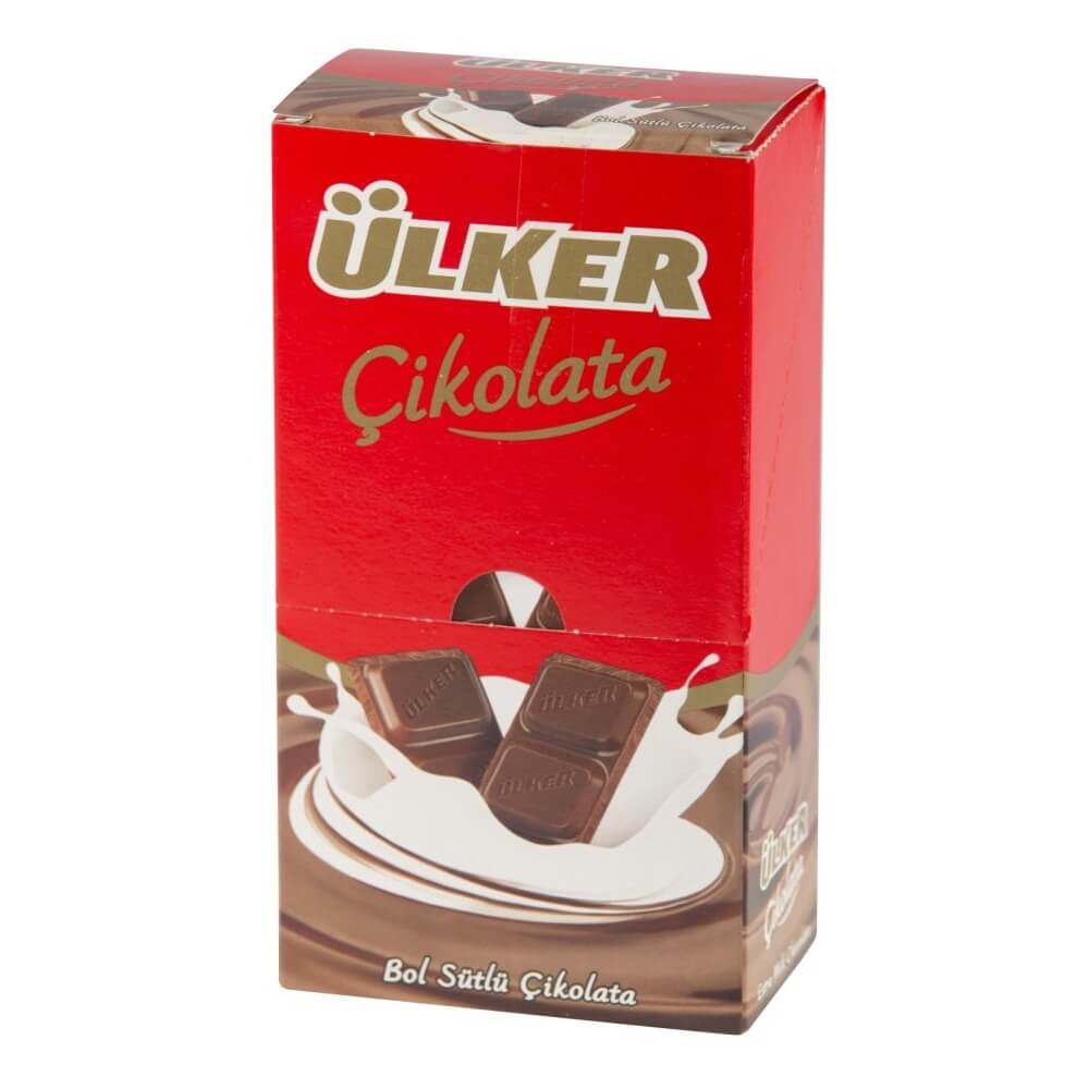 Ülker Çikolata Sütlü Tablet 80 Gr (6 Adet) Bizim Toptan