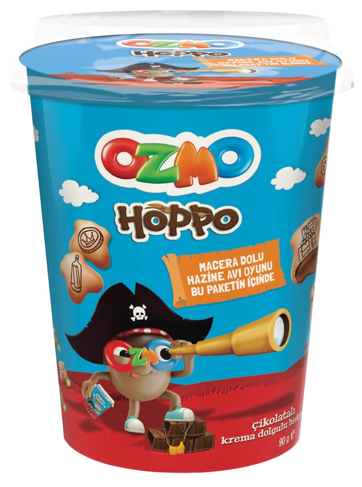 Şölen Ozmo Hoppo Çikolatalı Bisküvi 90 Gr Bizim Toptan