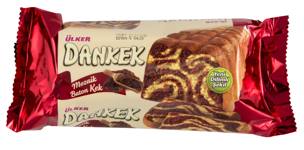Ülker Dankek çay saati mozaik baton kek 200 gr (6 adet) Bizim Toptan