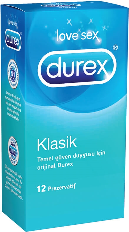 Durex Prezervatif Classic 12’li | Bizim Toptan