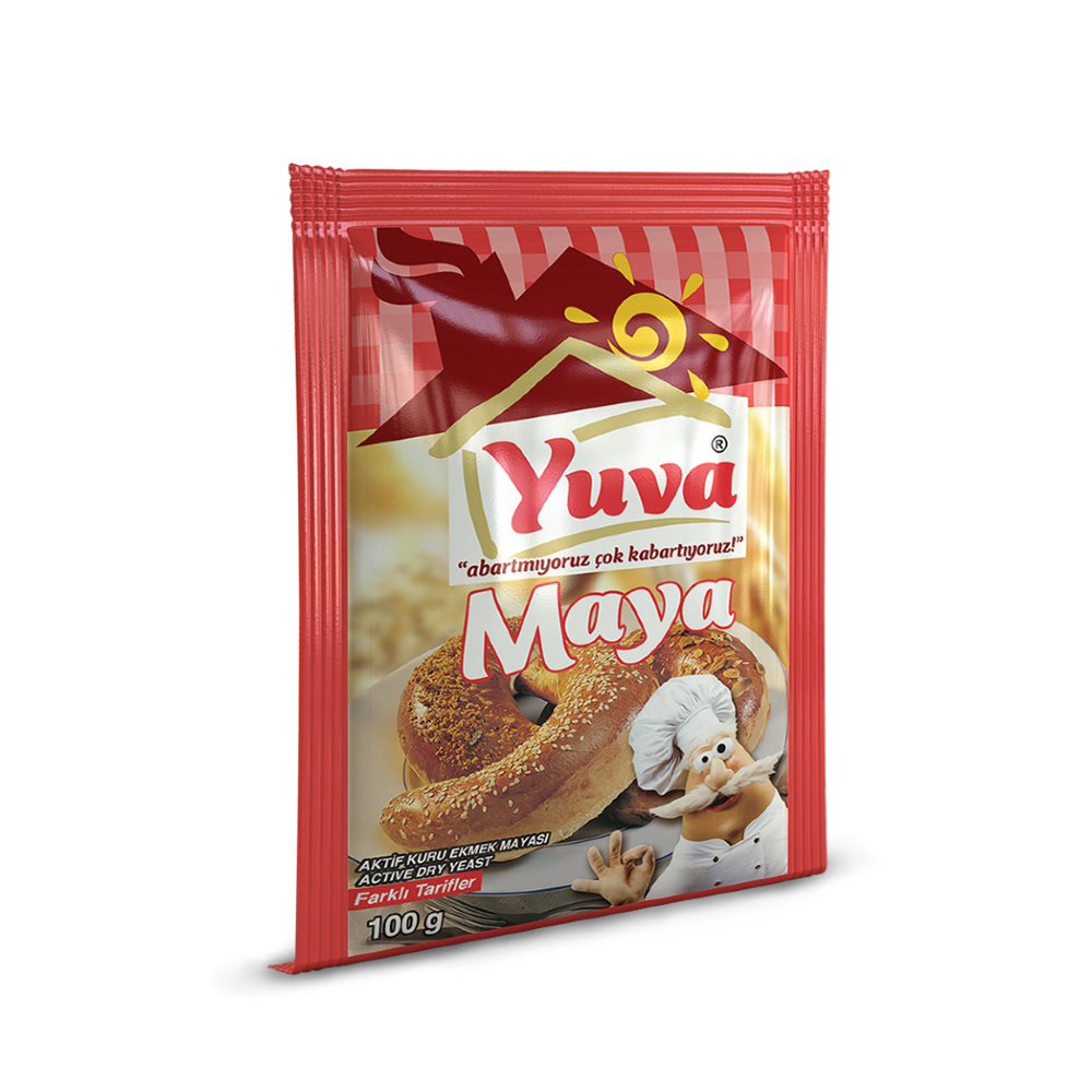 Yuva Aktif Kuru Hamur Mayası 100 Gr Bizim Toptan
