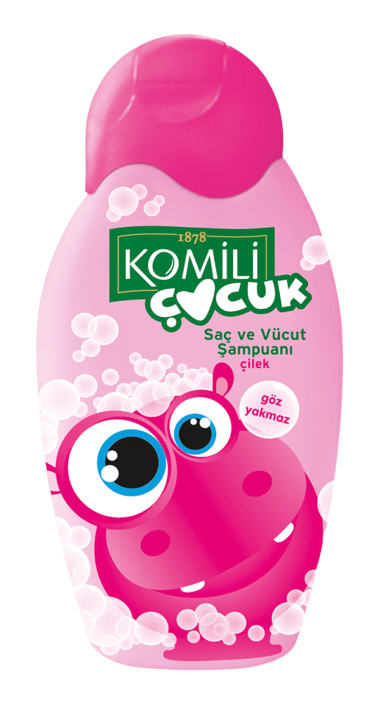 Komili Çocuk Şampuanı Çilek 300 Ml Bizim Toptan