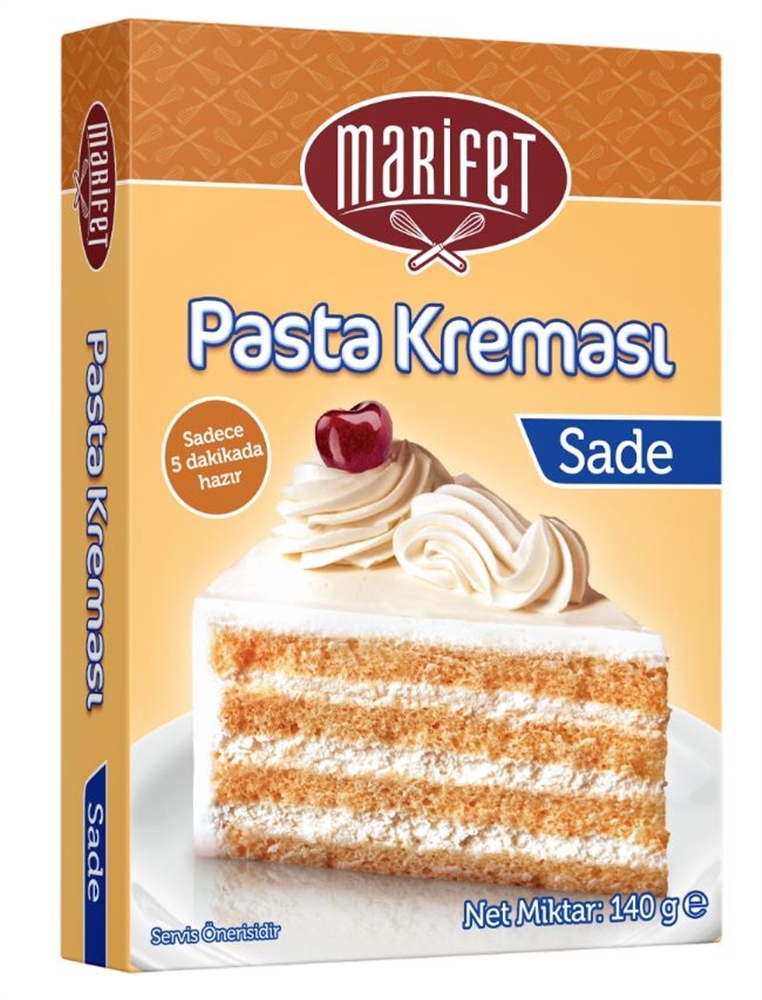 Marifet Sade Pasta Ici Kremasi 140 G Bizim Toptan