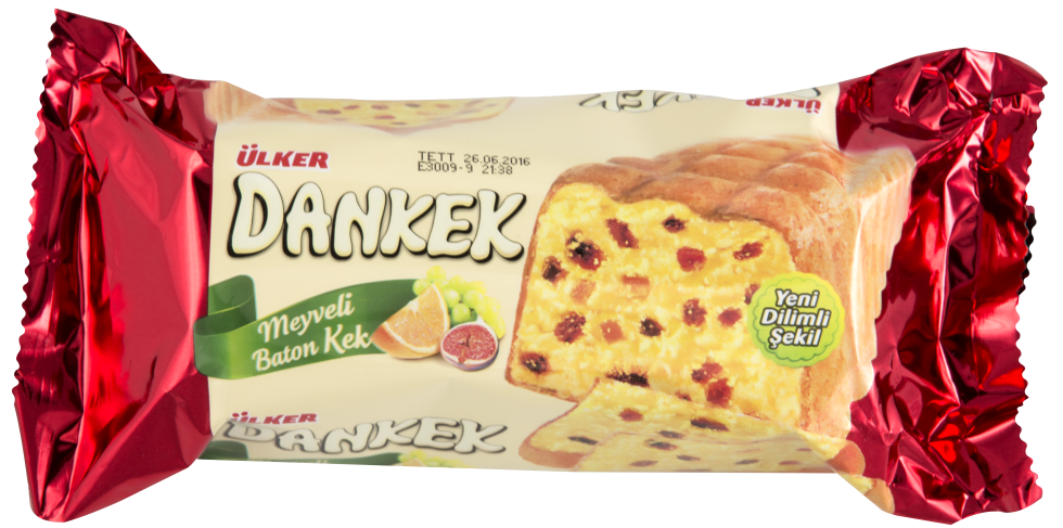 Ülker dankek çay saati meyveli baton kek 200 gr (6 adet) Bizim Toptan