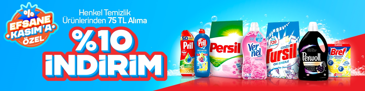 Henkel Urunlerinden 75 Tl Alima 10 Indirim Bizim Toptan