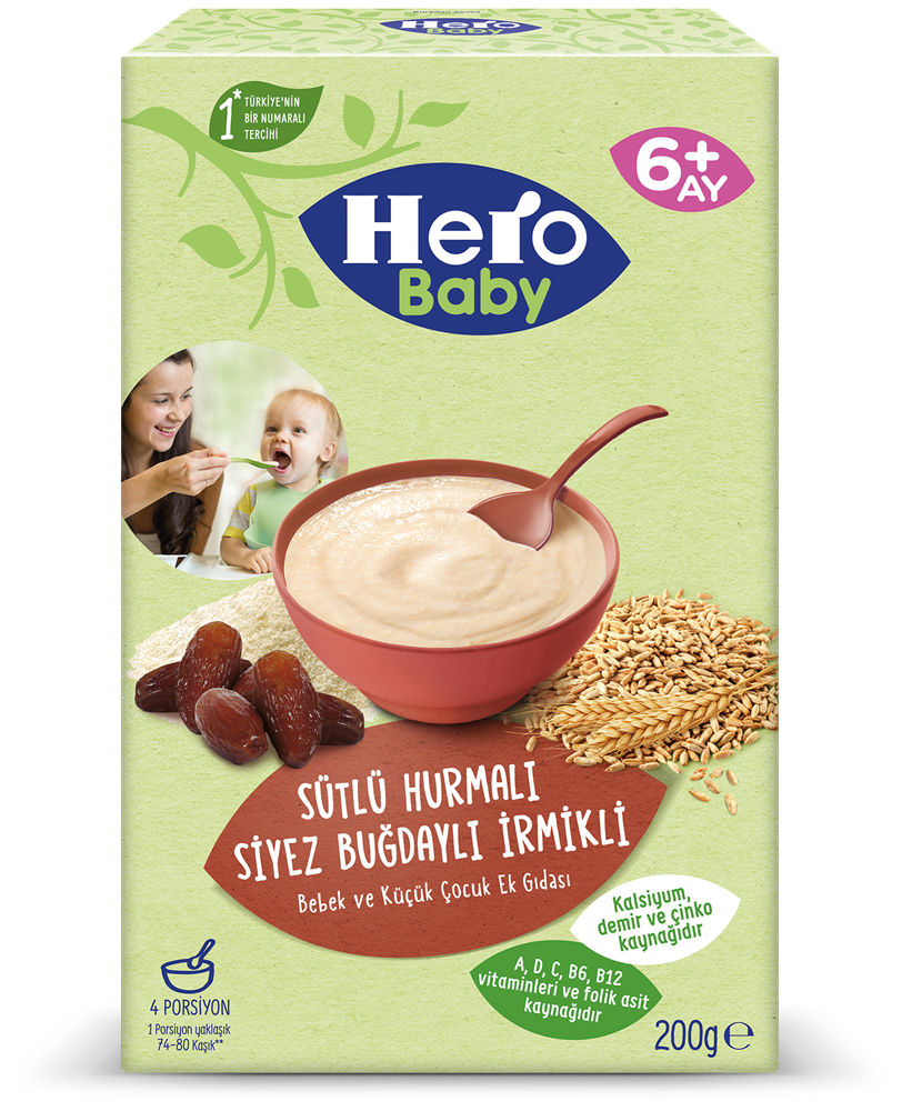 resm Hero Baby Siyez Buğdaylı Kaşık Mama 200 g