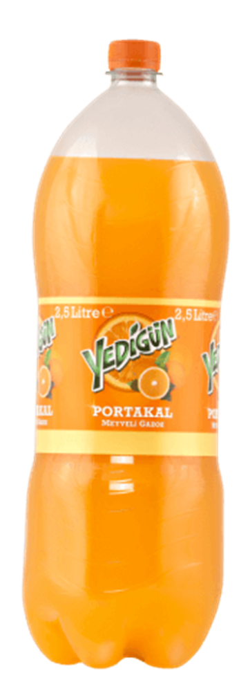 resm Yedigün Portakal Pet 2,5 L