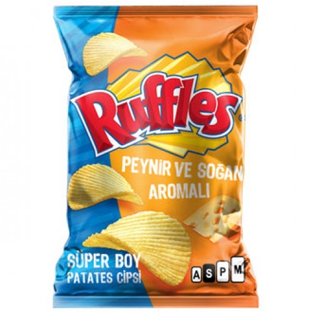 resm Ruffles Peynirli Soğanlı Patates Cipsi Süper Boy 104 g