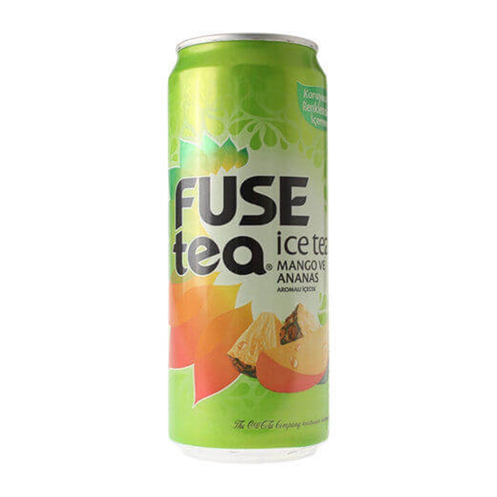 resm Fuse Tea Ice Tea Mango ve Ananas 330 ml 12'li