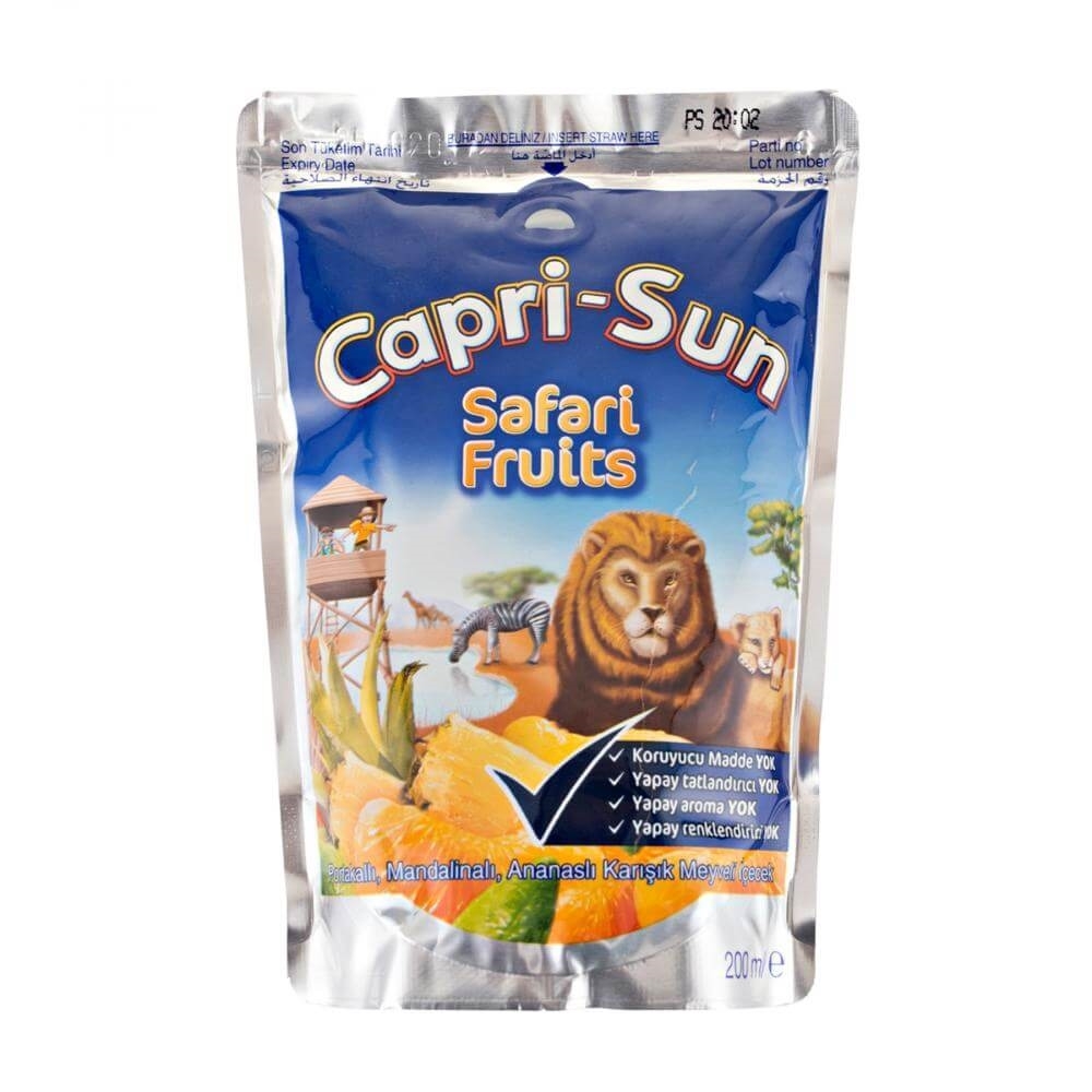 resm Capri-Sun Safari 200 ml 20'li