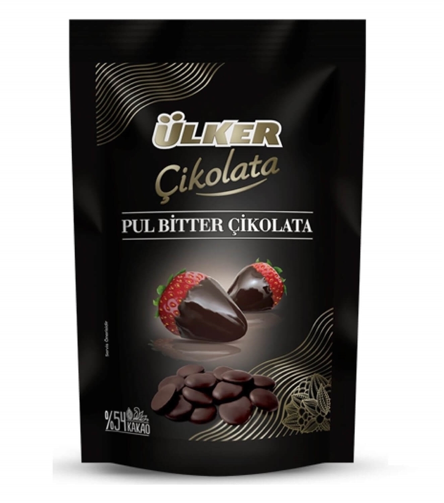 resm Ülker Pul Çikolata %54 Bitter 120 g