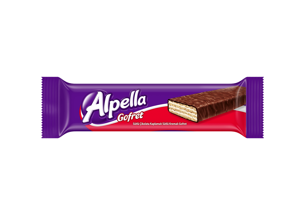 resm Alpella Çikolatalı Gofret 32 g 24'lü