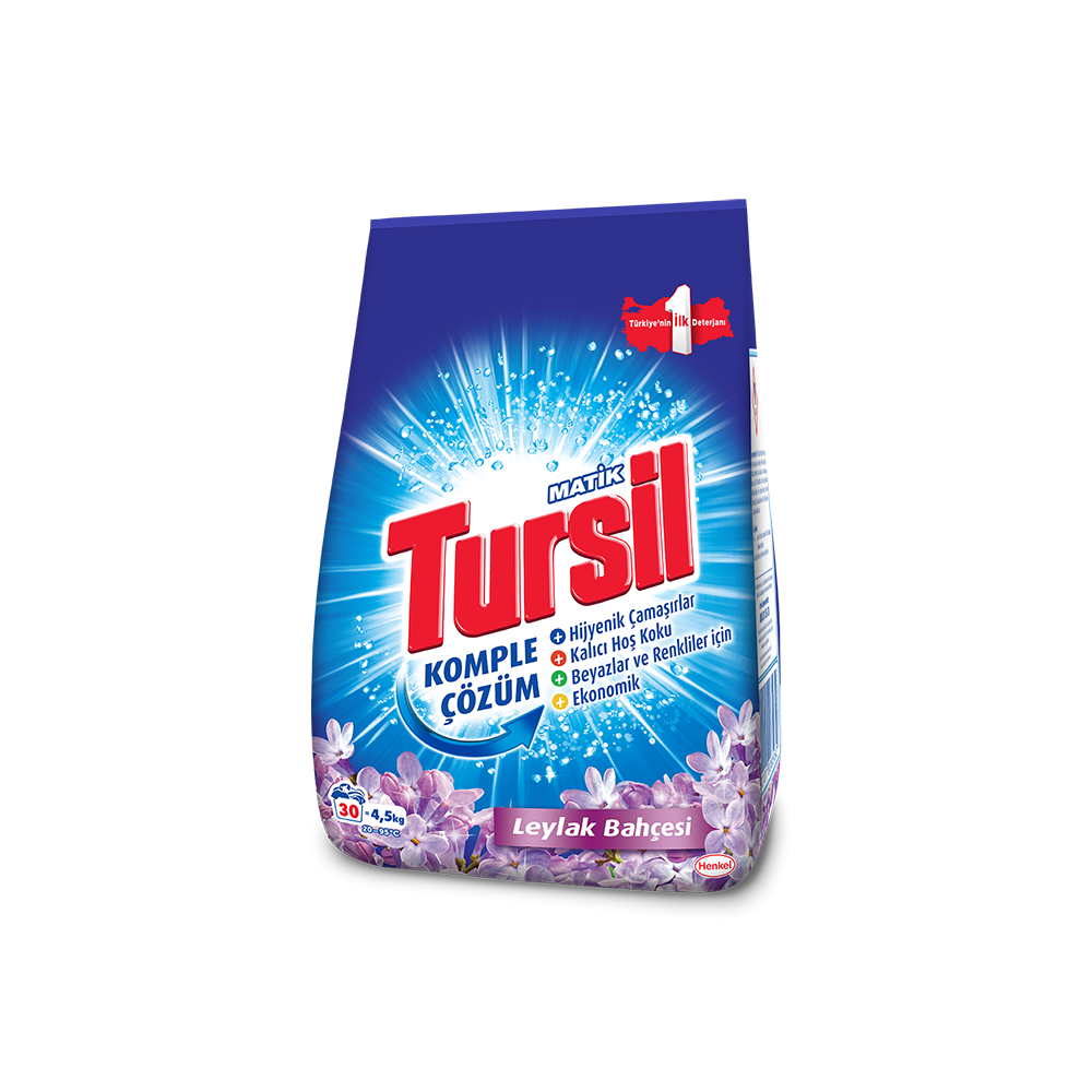 resm Tursil Leylak Çamaşır Deterjanı Toz 4,5 kg