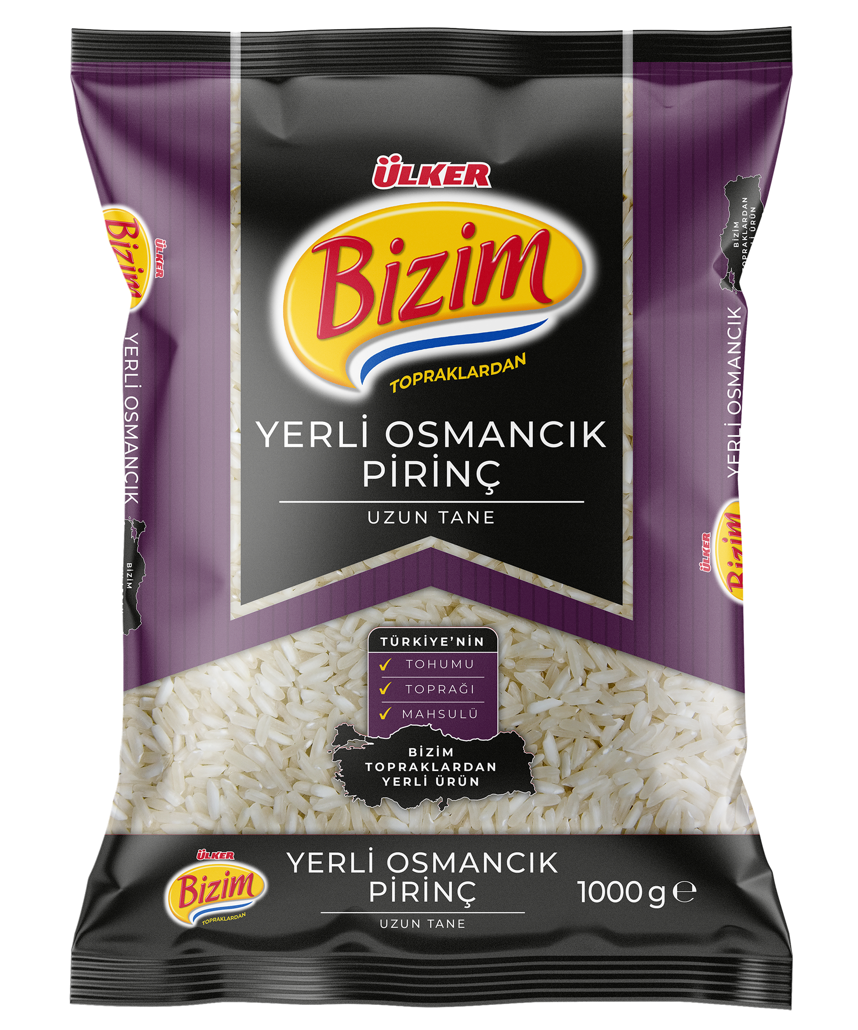 resm Ülker Bizim Yerli Osmancık Pirinç 1 kg
