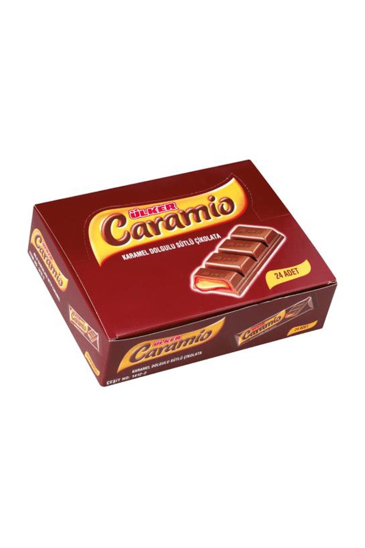 resm Ülker Çikolata Caramio 7 g 24'lü