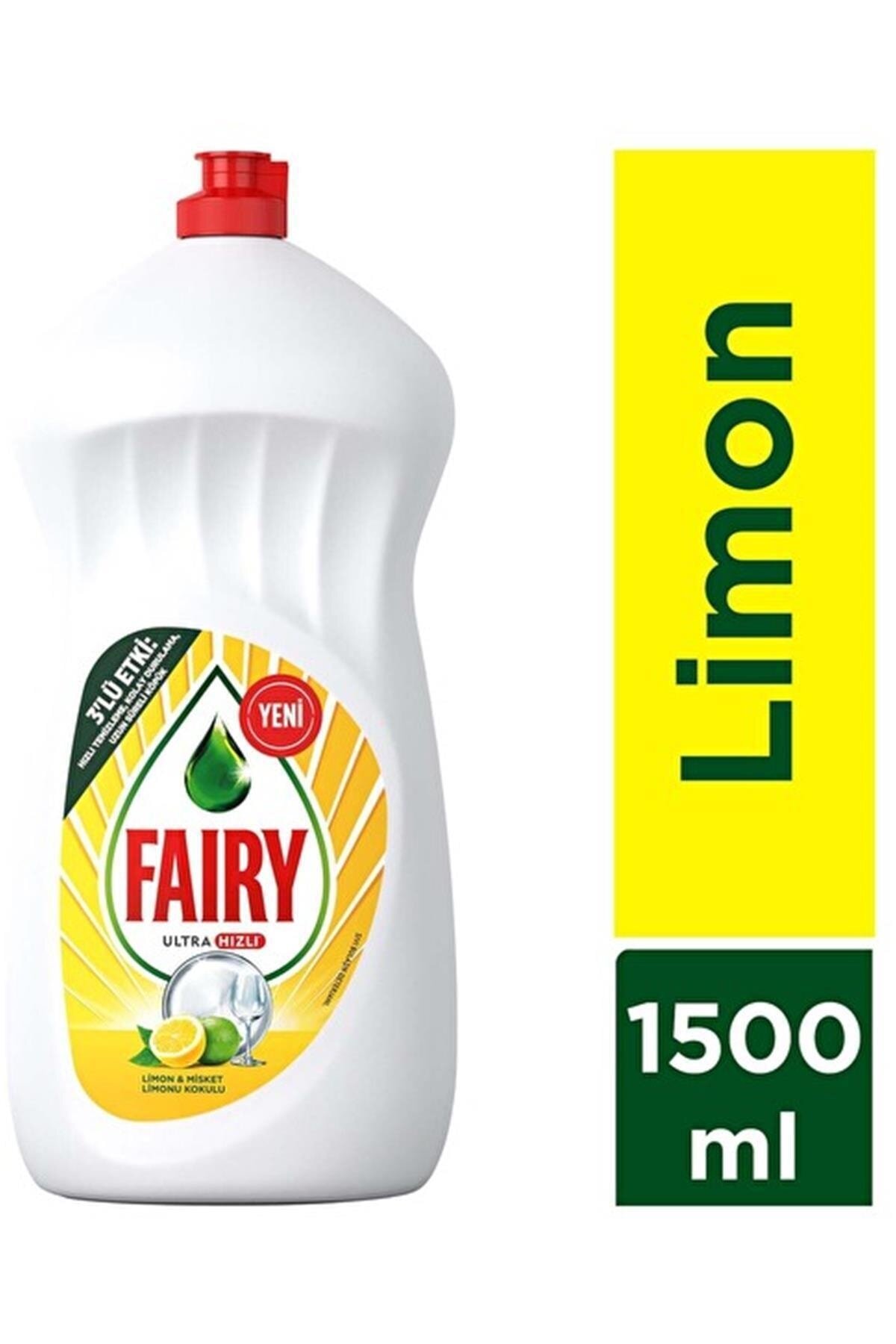 resm Fairy Bulaşık Deterjanı Limon 1500 ml