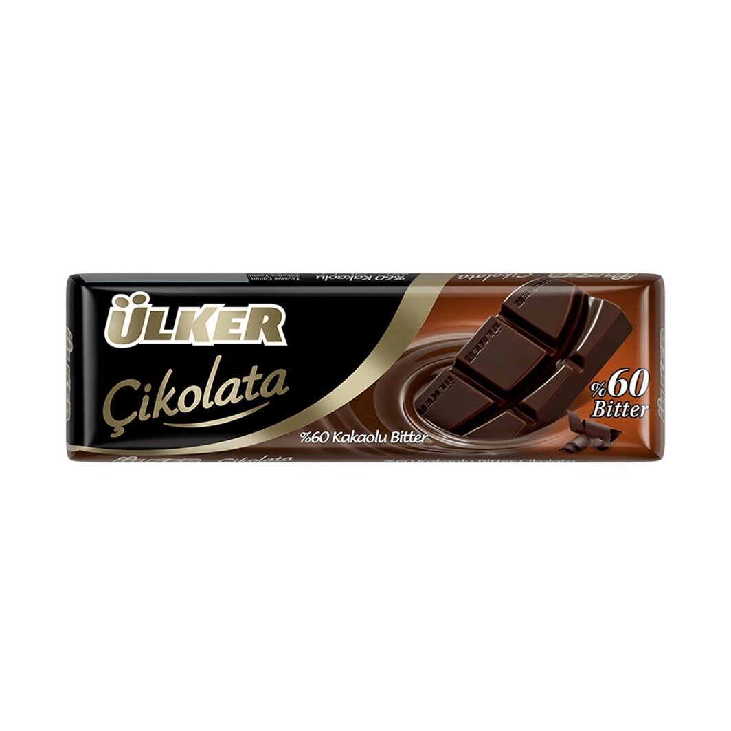 resm Ülker Bitter Baton Çikolata 15 g 24'lü