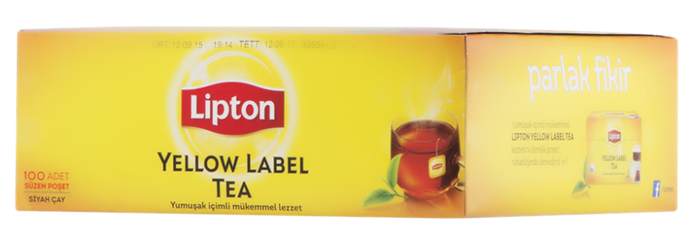 resm Lipton Yellow Label Bardak Poşet 100x2 g