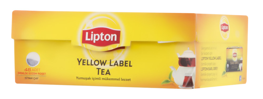 resm Lipton Yellow Label Demlik Poşet Çay 48x3,2 g