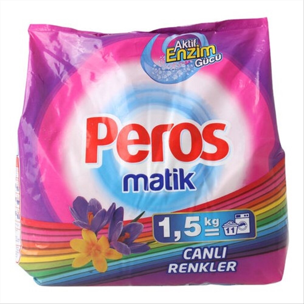 Peros Matik Canlı Renkler 1,5 Kg | Bizim Toptan