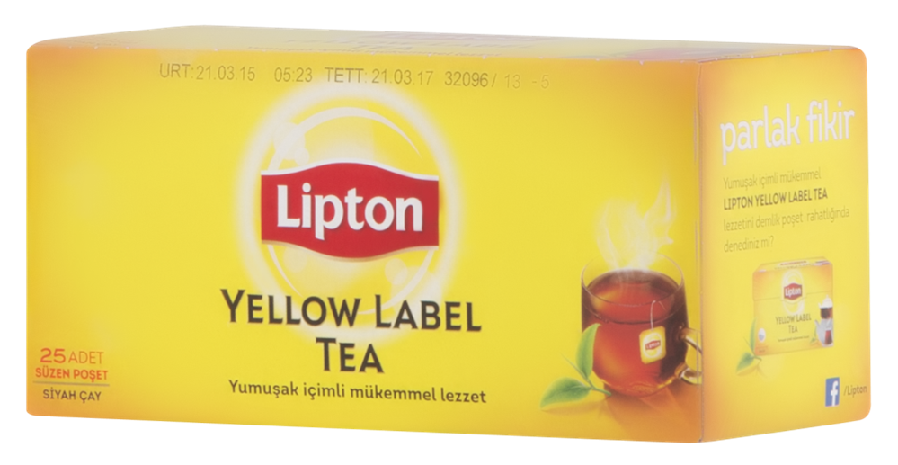 resm Lipton Yellow Label Bardak Poşet Çay 25x2 g