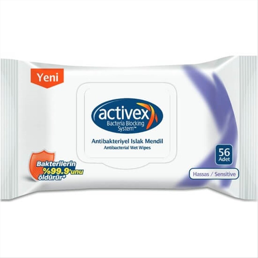 resm Activex Antibakteriyel Islak Men. 56'lı