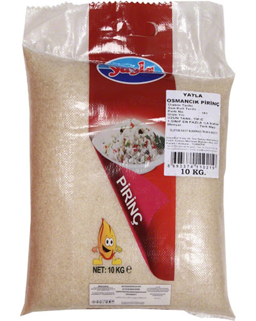 resm Yayla Osmancık Pirinç 10 kg