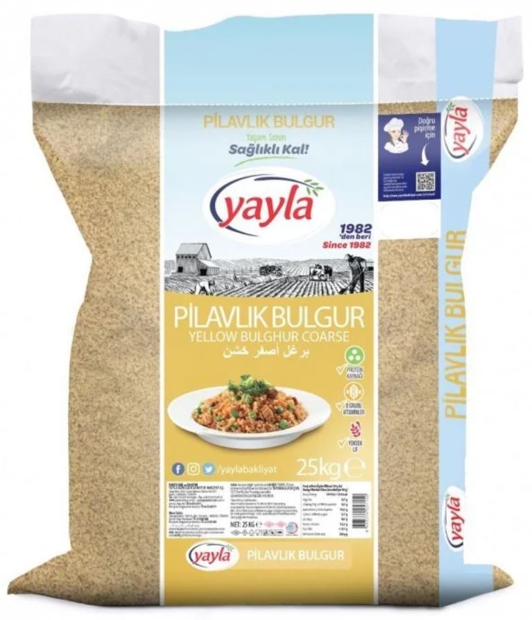 resm Yayla Pilavlık Bulgur 25 kg