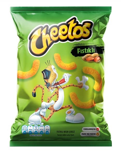 resm Cheetos Fıstıklı Mısır Çerezi Aile Boyu 18 g 33'lü