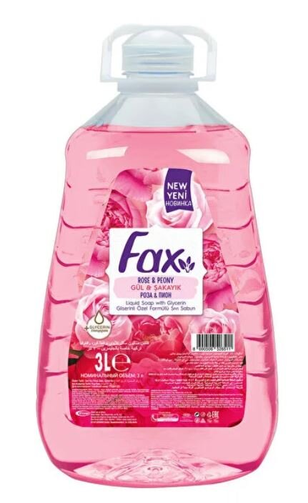 resm Fax Sıvı Sabun Gül&Şakayık 3 L