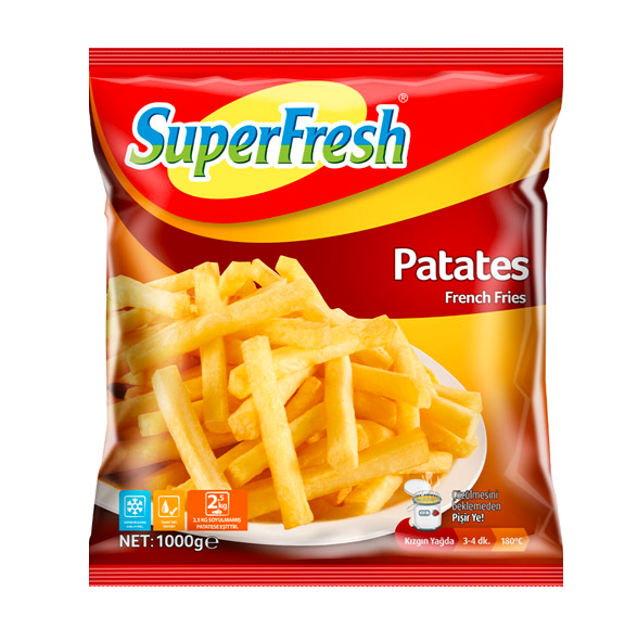 resm Superfresh Patates 9x18 1 kg 10'lu