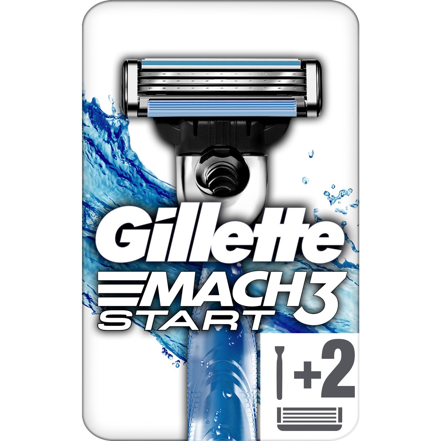 resm Gilette Mach 3 Start Makine 2 Bıçak