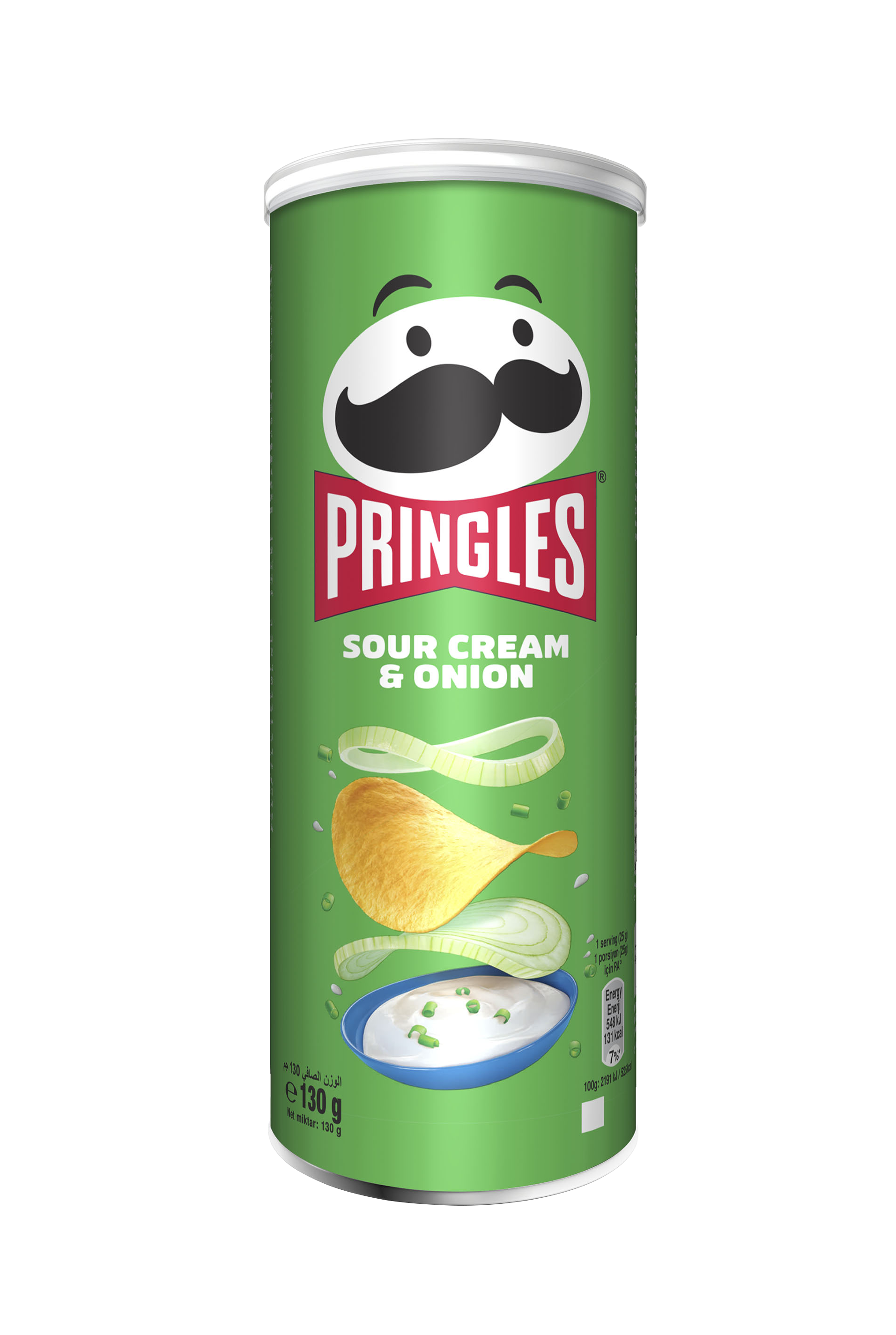 resm Pringles Sour Cream & Onion 130 g
