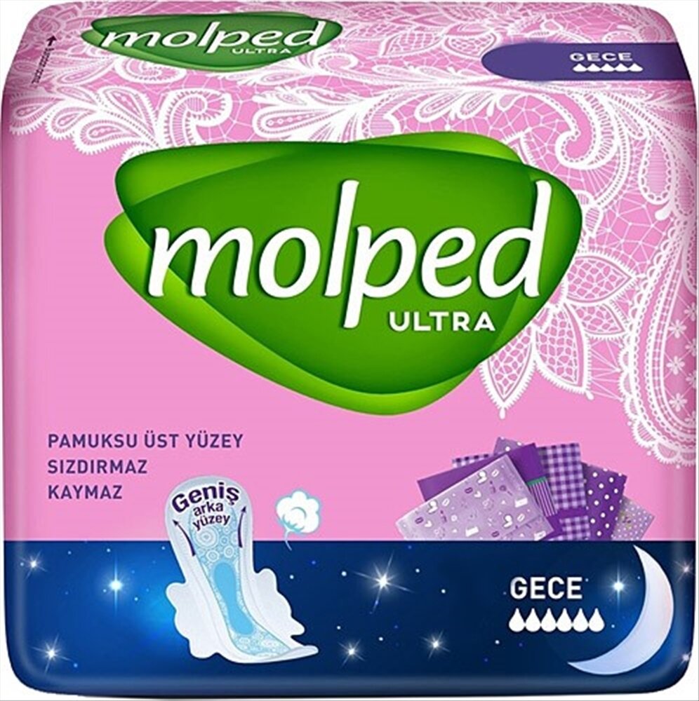 Molped Ultra Kanatlı Gece 6'lı | Bizim Toptan
