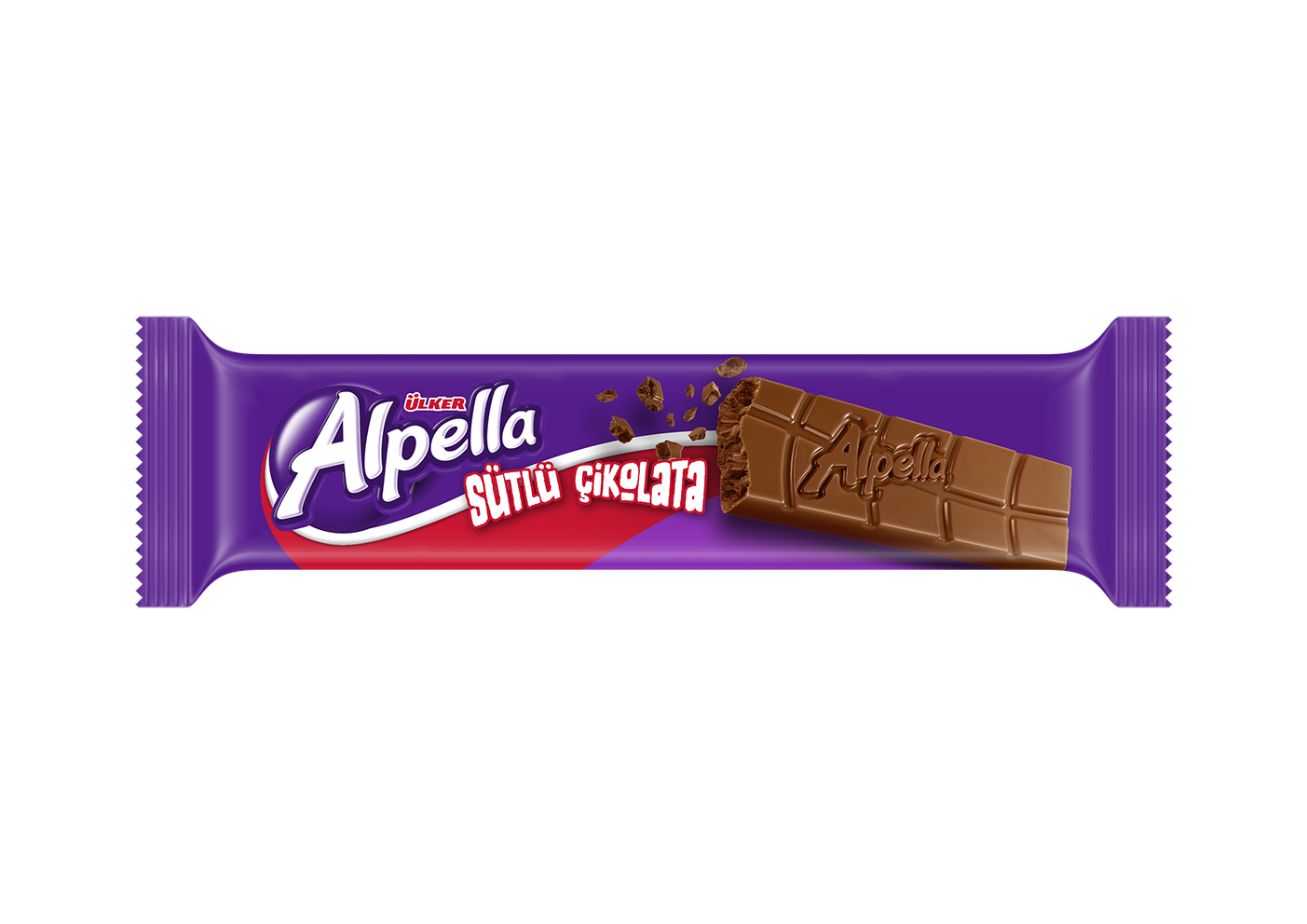 resm Alpella Sütlü Baton Çikolata 30 g 8'li