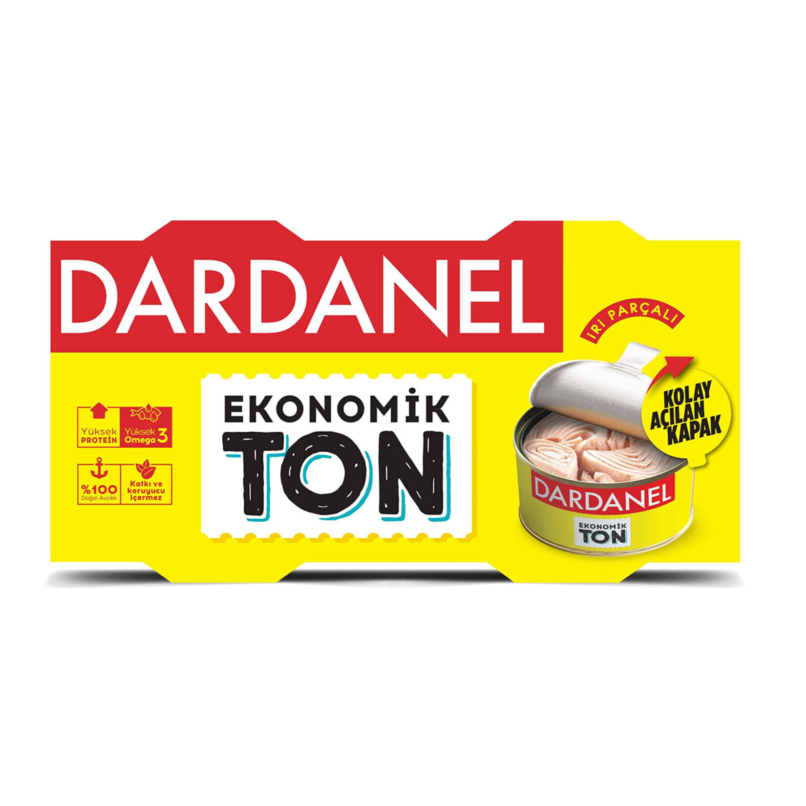 resm Dardanel Ekonomik Ton Balığı 2x140 g