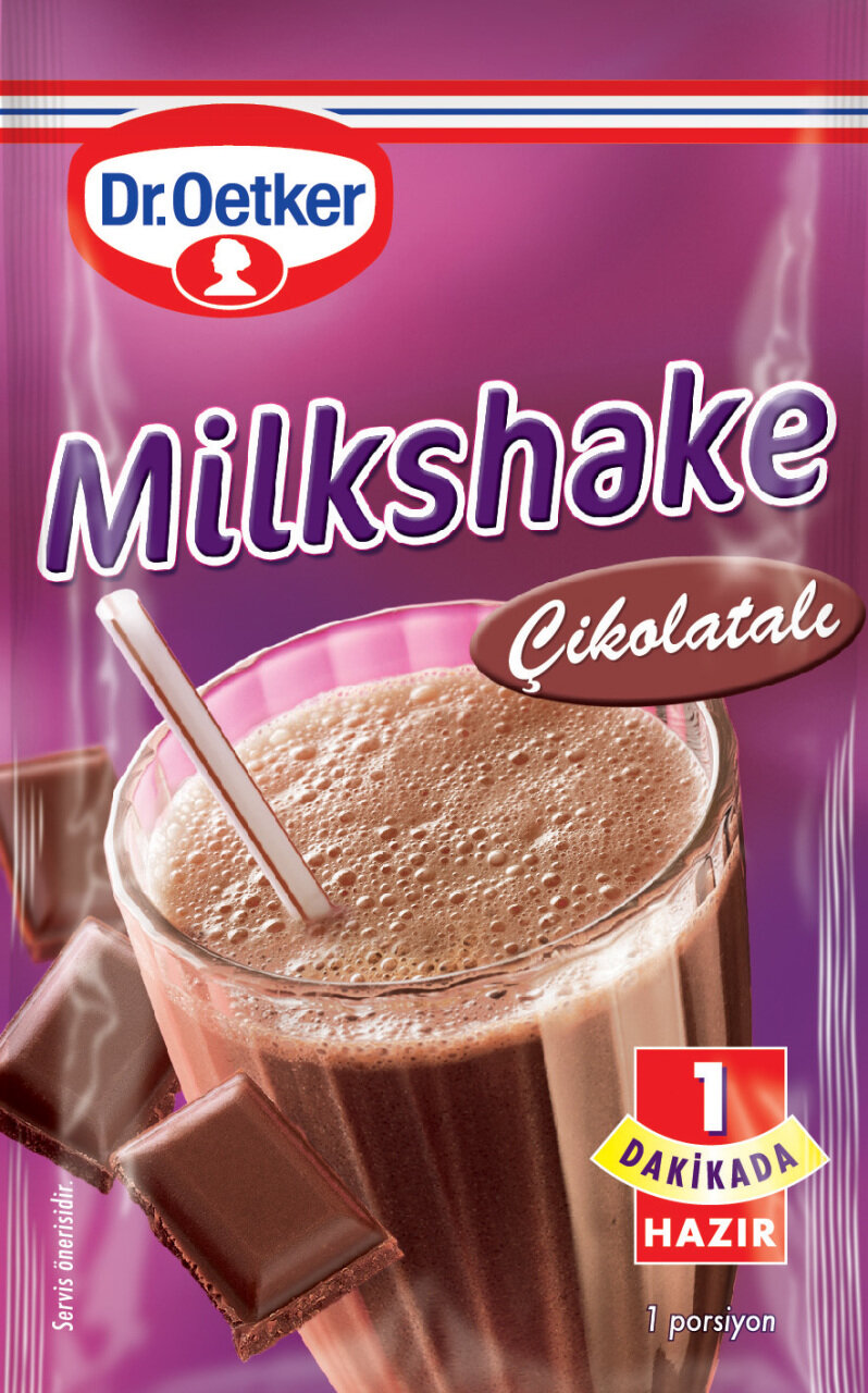 resm Dr.Oetker Milkshake Çikolatalı 24 g