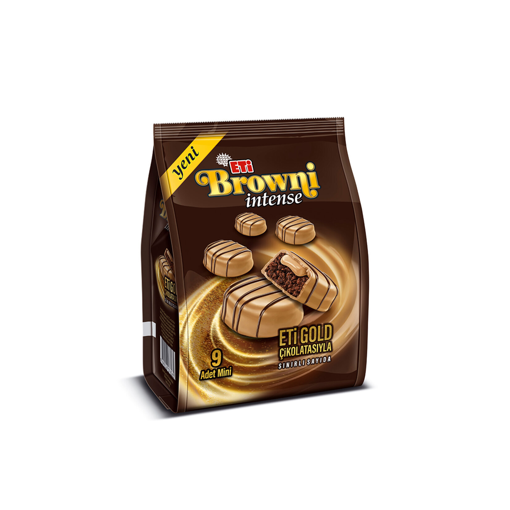 resm Eti Browni Intense Gold Çikolatalı Mini Kek 135 g