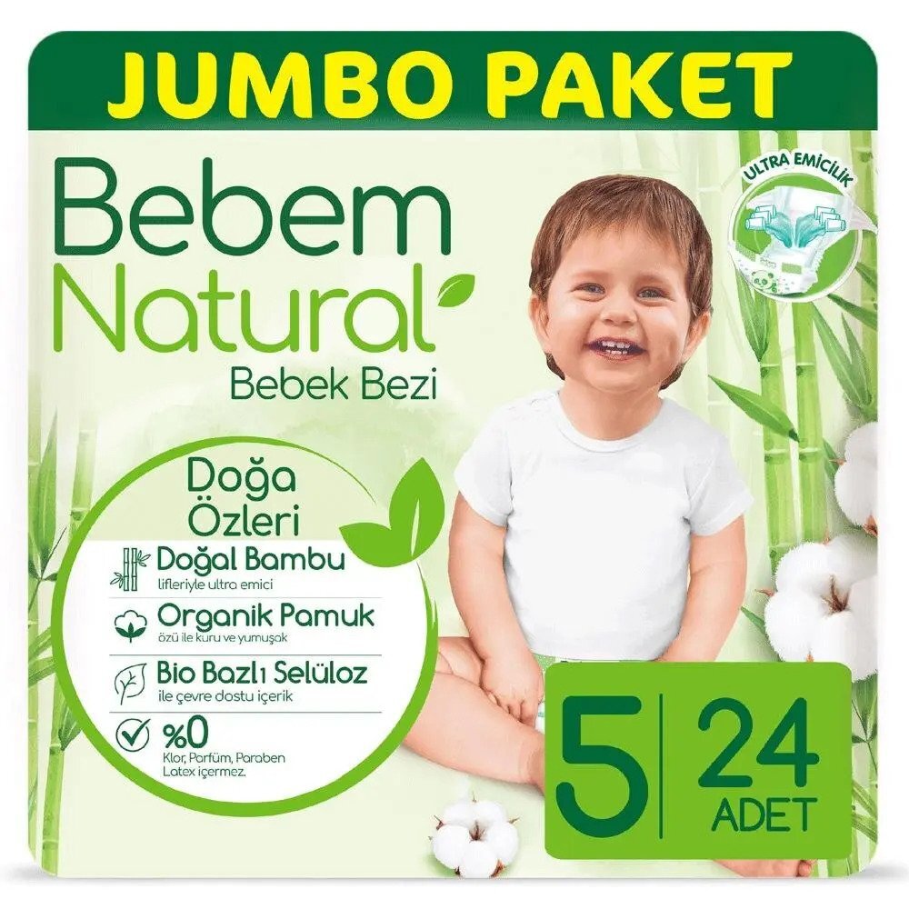 resm Bebem Natural Jumbo 5 Junior 24'lü