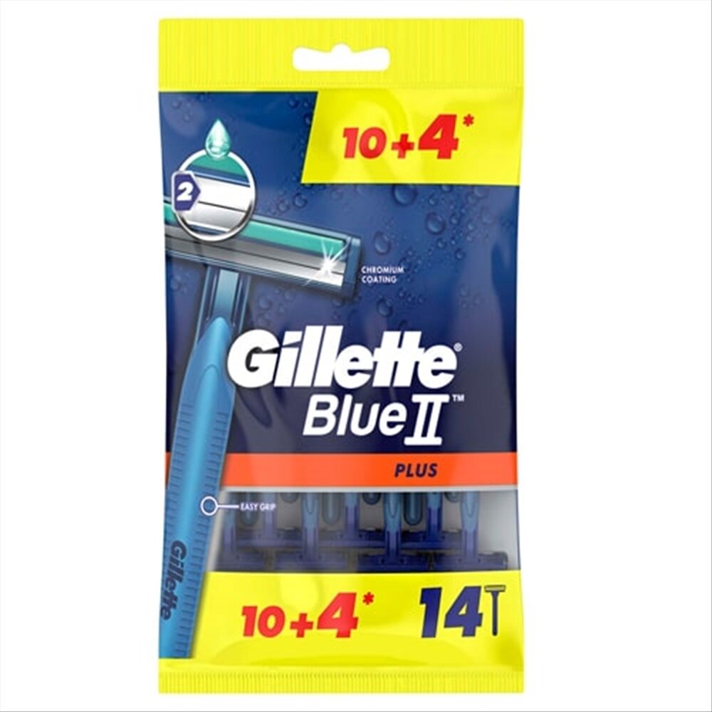 resm Gillette Blue2 Plus 10'lu Poset + 4'lu Hediye