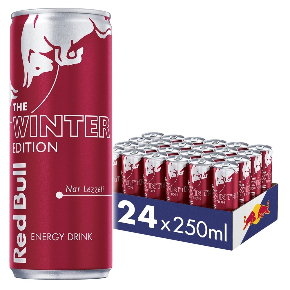 resm Red Bull Enerji İçeceği Winter Edition 250 ml 24'lü