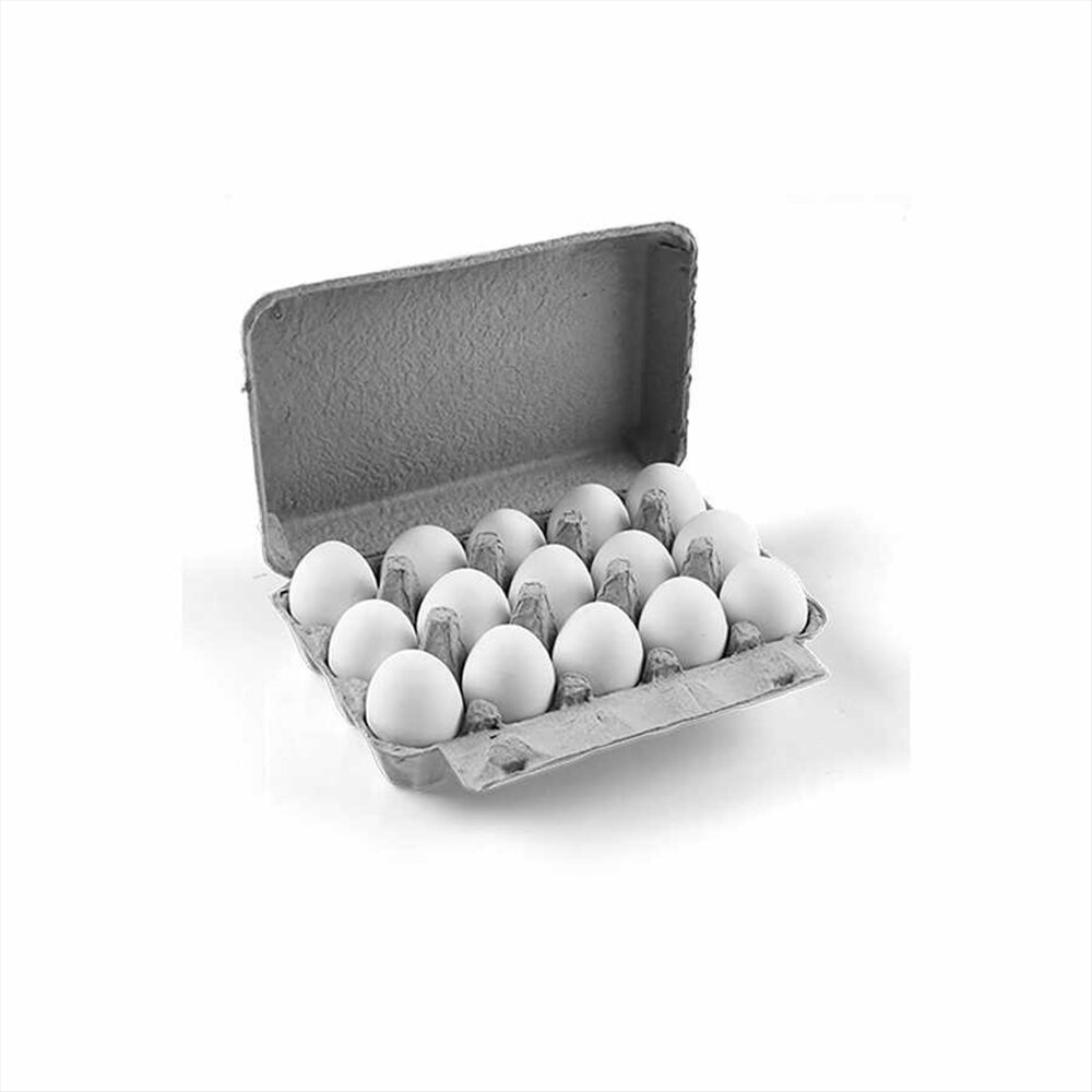 resm Malyum Yumurta Beyaz L 15'li