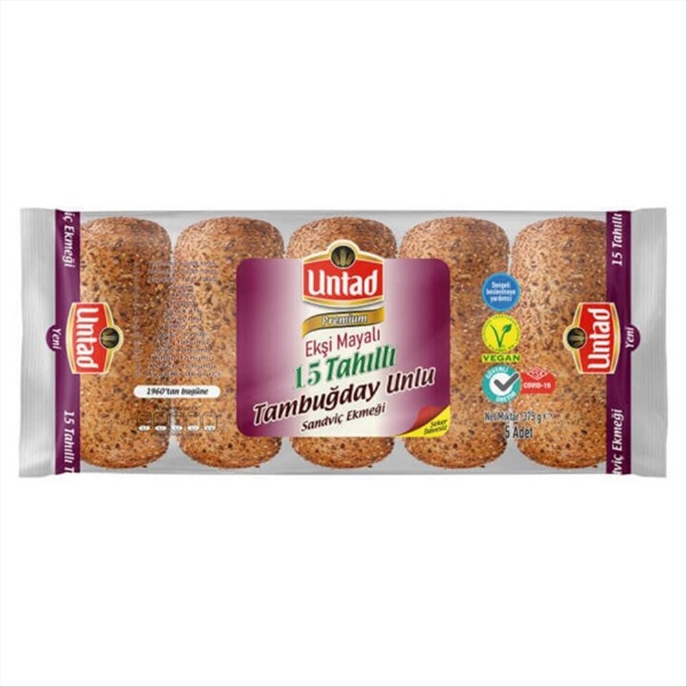 resm Untad Premium Tahıllı Sandviç Ekmeği 375 g